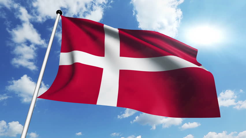Shah Smuk kvinde Tid Flag of Denmark with Fabric Stock Footage Video (100% Royalty-free) 6781483  | Shutterstock