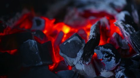 Closeup Of Burning Embers Stock Footage Video 100 Royalty Free Shutterstock