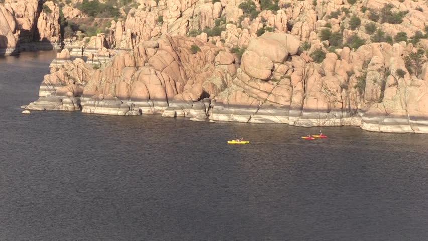 Kayaking Watson Lake Prescott Arizona