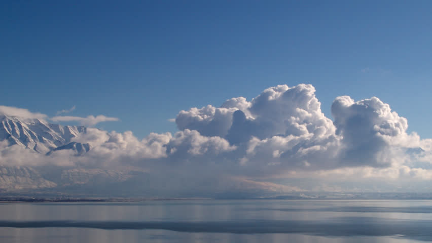 A Cloud time-lapse in the Beautiful Utah Sky 1080p