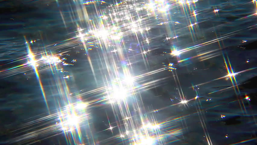 sun reflection on water,sparkles,bokeh and water background 