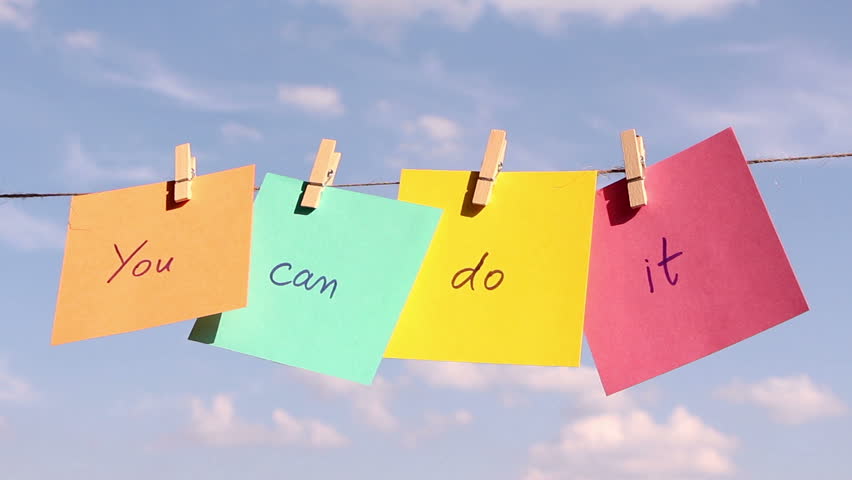 Sentence You Can Do It Stock Video Footage - 4K and HD Video Clips |  Shutterstock