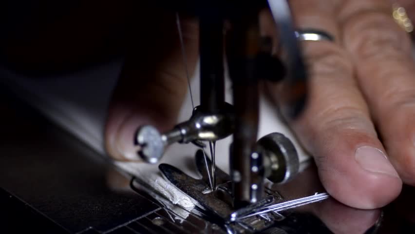 People are sewing-machine III