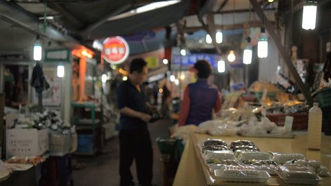 Korean market stall Stock Video Footage - 4K and HD Video Clips ...