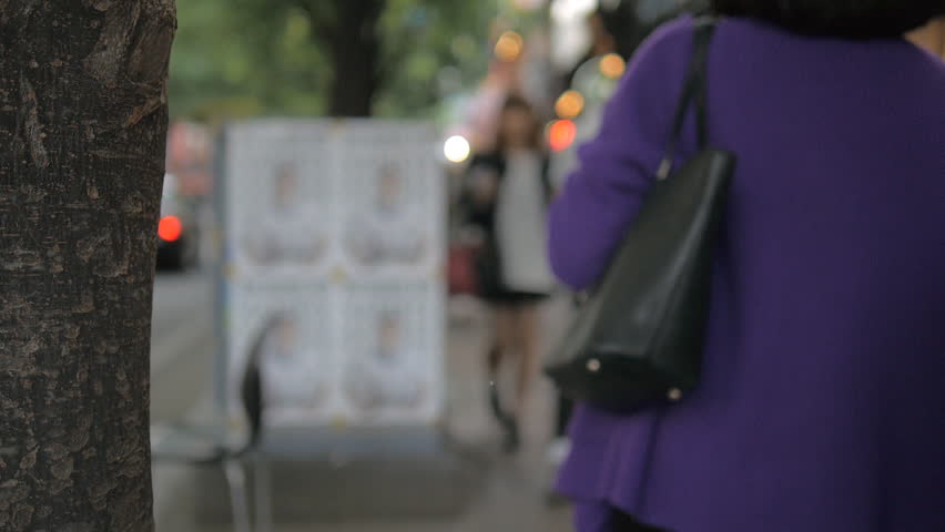 A street for young people in Seoul