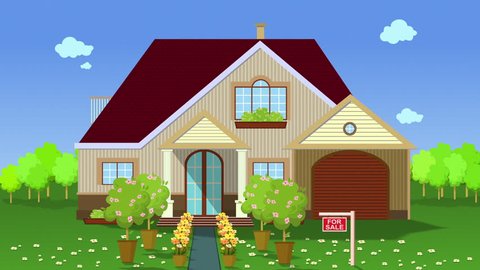 My House Countryside Stock Vector (Royalty Free) 118349797 | Shutterstock