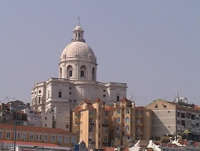Buildings in city of Lisbon