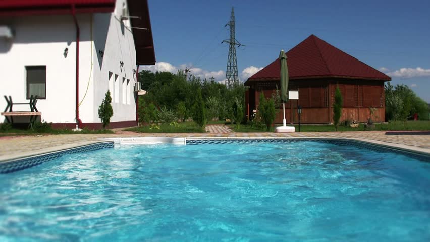 Holiday resort with swimming pool