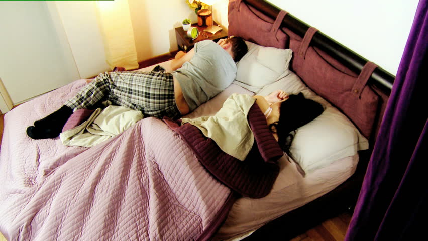Couples sleeping together funny