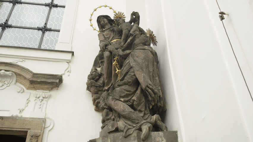 PRAGUE, CZECH REPUBLIC, APRIL 2013
Statue in Prague, Czech Republic