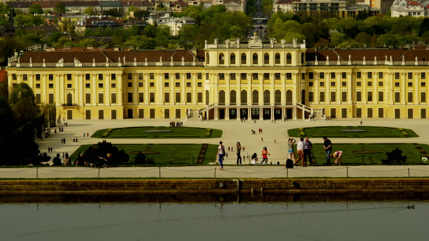 VIENNA, AUSTRIA, APRIL 2013 Schonbrun Palace, Vienna, Austria