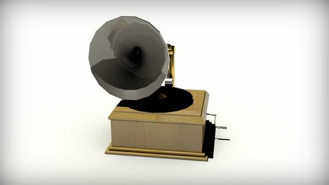 phonograph looping background 