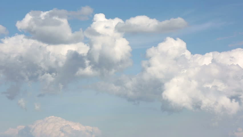 Clouds as background motion 
