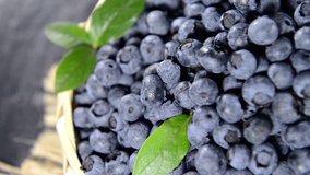 Fresh Blueberries (seamless loopable)