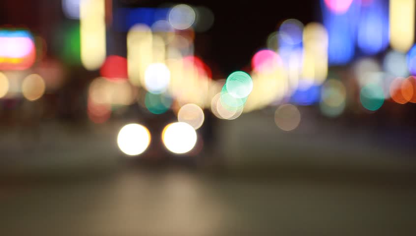 blurry traffic