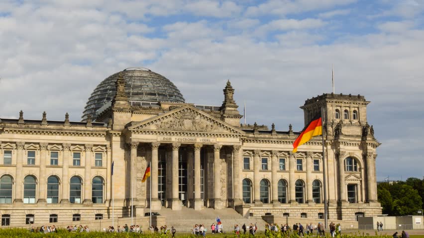 4k UHD German Bundestag in Berlin time lapse close pan. No recognizable people!
11460 