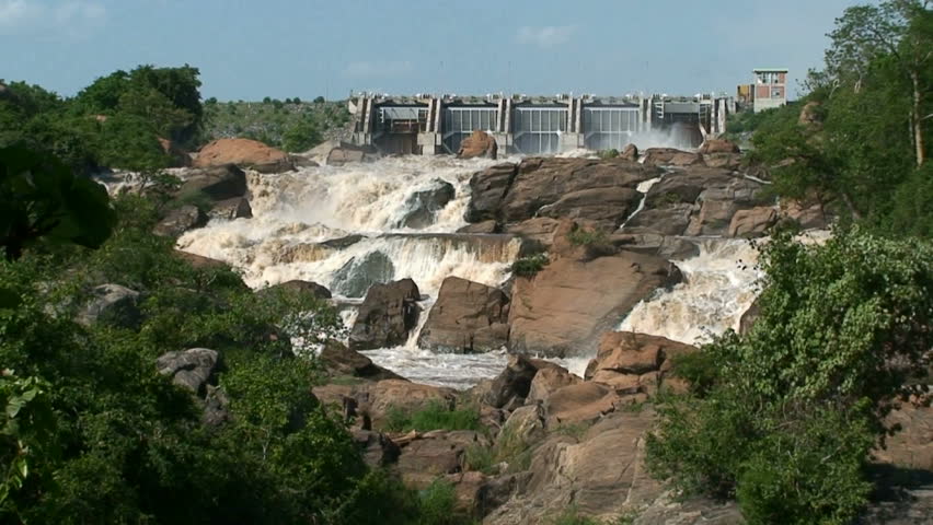 Malawi Hydroelectric Power Station On Stock Footage Video (100