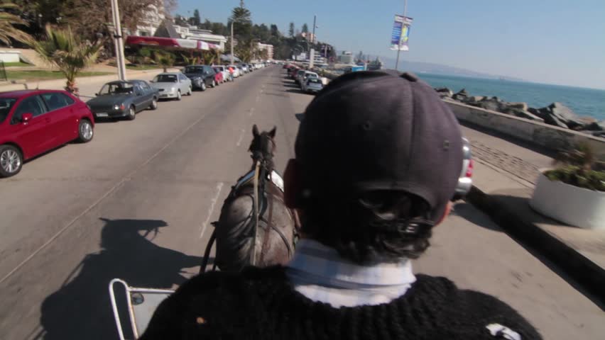 riding in chariot