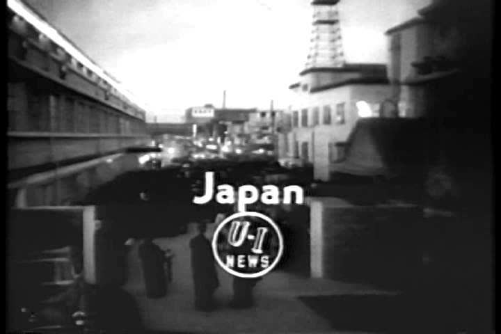CIRCA 1950s - Evangelist Billy Graham visits Japan in 1956.