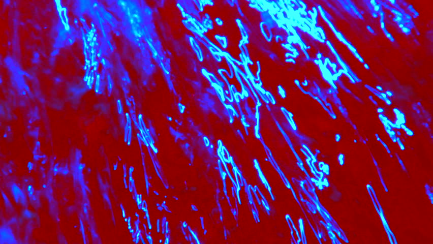 Abstract flow of colors from top to bottom