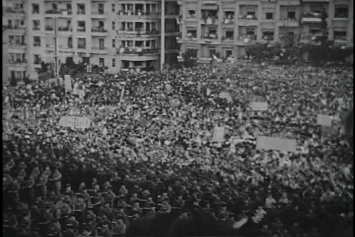 CIRCA 1960s - The Algerian War against France involves General De Gaulle.