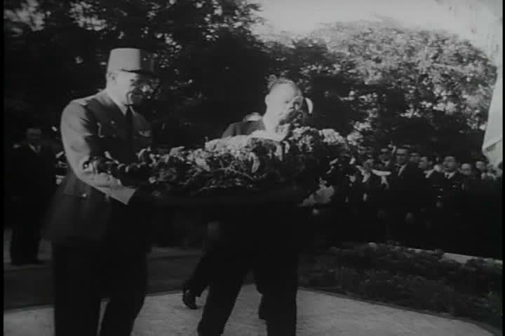 CIRCA 1960s - The Algerian War against France involves General De Gaulle.