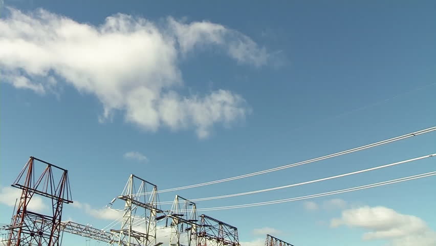CIRCA 2010s - The Cabot station electric generating plant in Montague Massachusetts generates electricity.