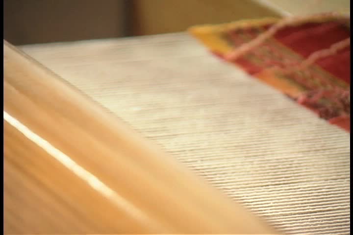 loom weave close up