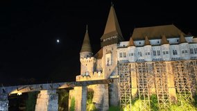 The Huniad Castle is a medieval castle in Romania. It is located near the city of Hunedoara, in Transylvania region
