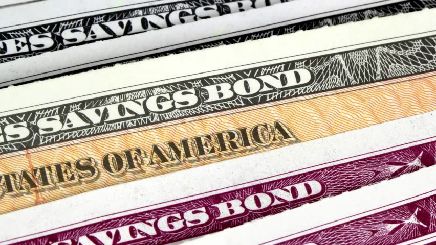 United States Treasury Savings Bonds Stock Footage Video