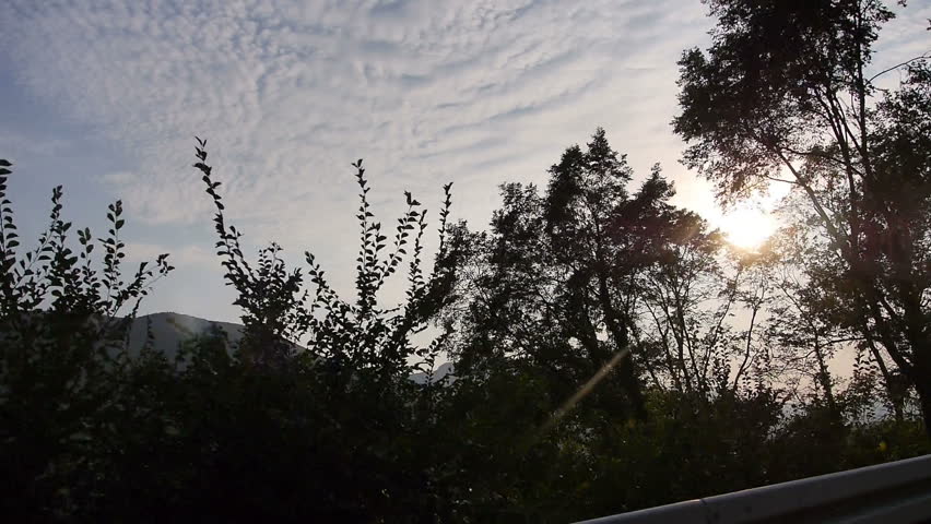 Sunny landscape in Croatia 