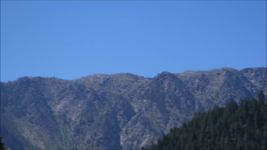 Cascade mountain range in Washington State