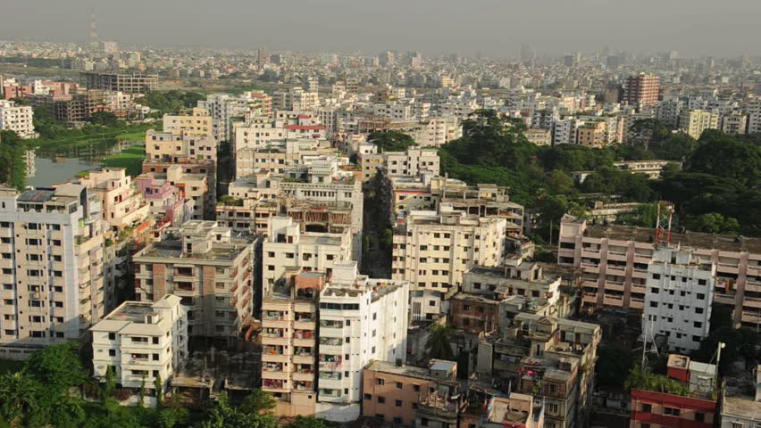 City of Dhaka in Bangladesh