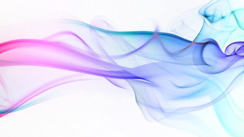 Abstract waving animation background,smoke flowing