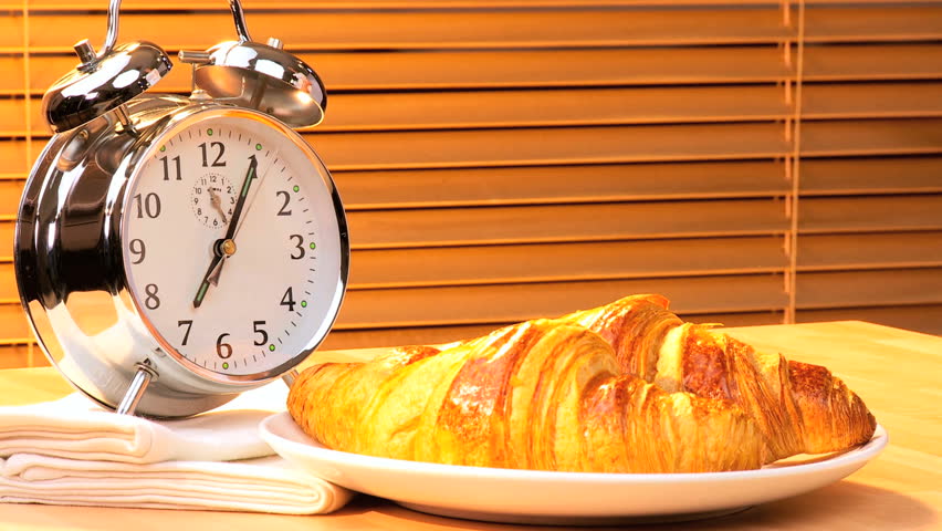 breakfast clock