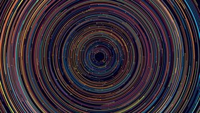 Loopable circular pattern of color rings rotating - Powered by Shutterstock - Get 15% off with code: PIKWIZARD15