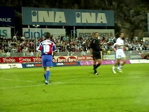 soccer football match between Rijeka - Hajduk, Croatian First Football League (take a look to featured clips in my gallery - penalty kick) please, check for similar clips in my portfolio!