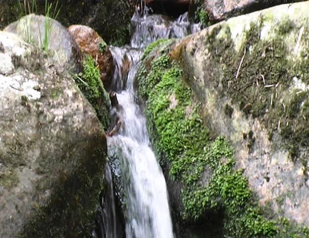 small waterfall
