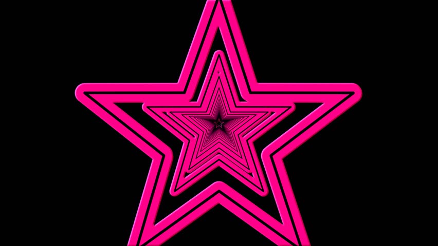 pink and black star wallpaper