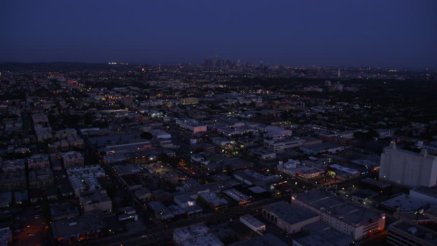 aerial view los angeles city california Stock Footage Video (100% Royalty-free) 7222540