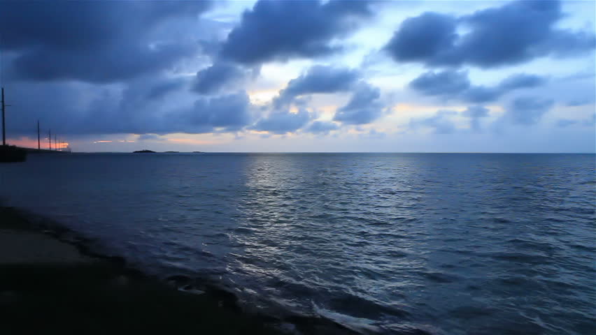 Time Lapse Florida Keys USA nature scenic ocean view 