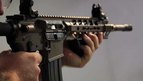 Shooter Fires Four Rounds with an AR-15 Assault Rifle 