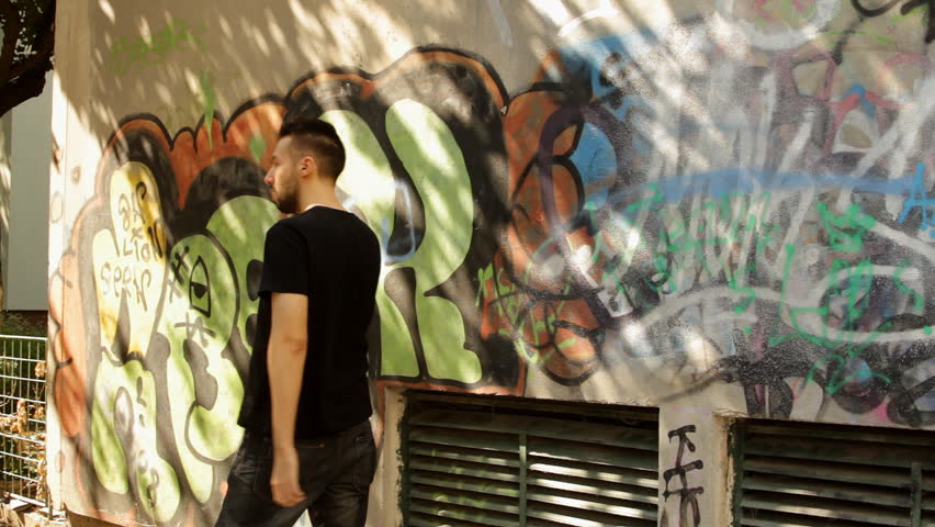 Young Man Robs Another Man With A Gun, Robbery, Gun, Dangerous, Stealing, Side