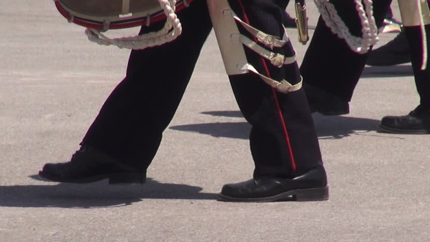FORT HENRY, ONTARIO – JUNE 01 2014 Colonial British Soldier Re-Enactment on June 01 2014 in Fort Henry, Ontario