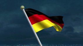 German Flag Animation   - 4K Resolution Ultra HD - Powered by Shutterstock - Get 15% off with code: PIKWIZARD15