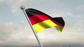 German Flag Animation   - 4K Resolution Ultra HD - Powered by Shutterstock - Get 15% off with code: PIKWIZARD15