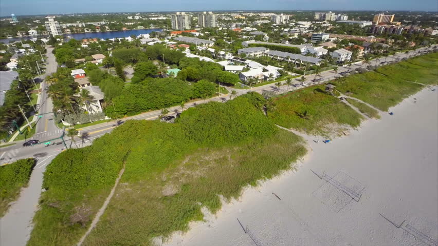 Aerial video West Palm Beach Florida