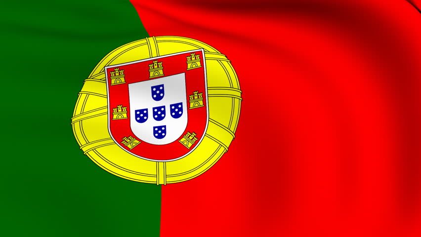 Flying Flag Of Portugal Stock Footage Video 100 Royalty Free 730489 Shutterstock