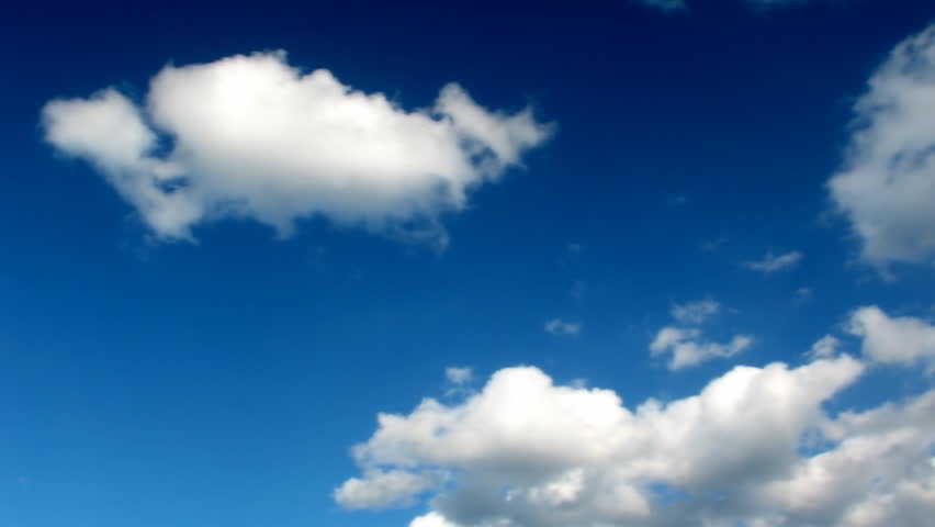 clouds in the sky timelapse