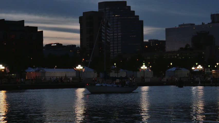  Baltimore Inner Harbor at Dusk